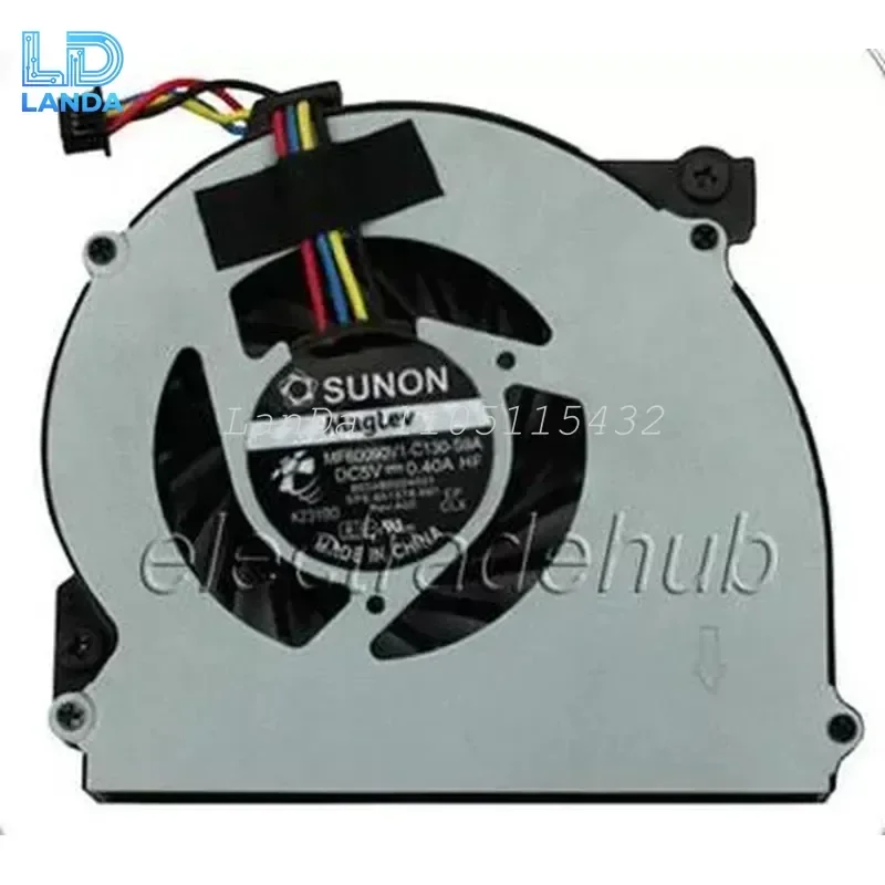 For HP 2560 2570 2560p 2570p Laptop Cooling Fan MF60090V1-C130-S9A