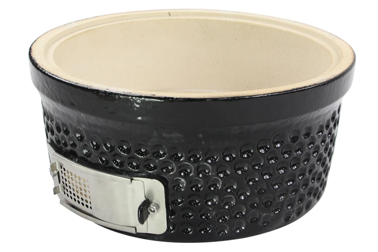 

Tabletop Mini Square Clay Charcoal BBQ Grill Indoor Ceramic Smokeless Barbecue Grill