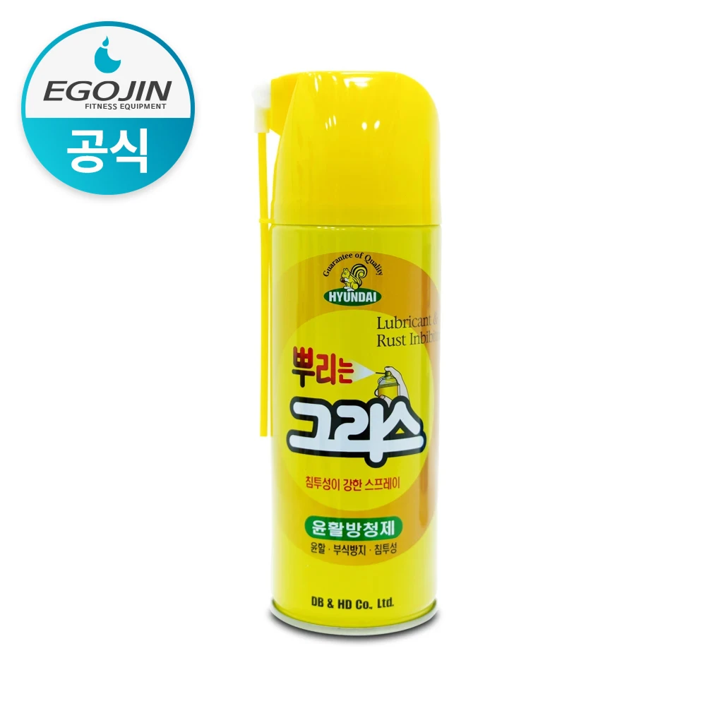 Egojin Spray huile 420ml tapis roulant huile de Silicone graisse équipement d'exercice Friction du bruit
