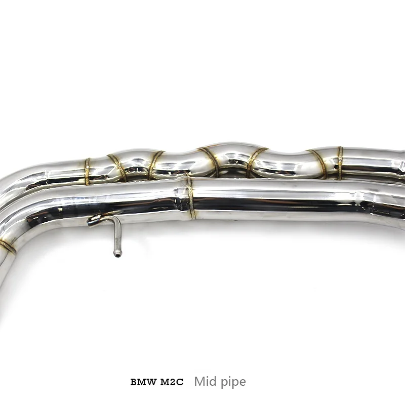 M2 Competition Performance Mid pipe For BMW M2C M3 M4 F80 F82 F83 F8X S55 3.0T 2014-2019 stainless steel Racing Car Exhaust Sys