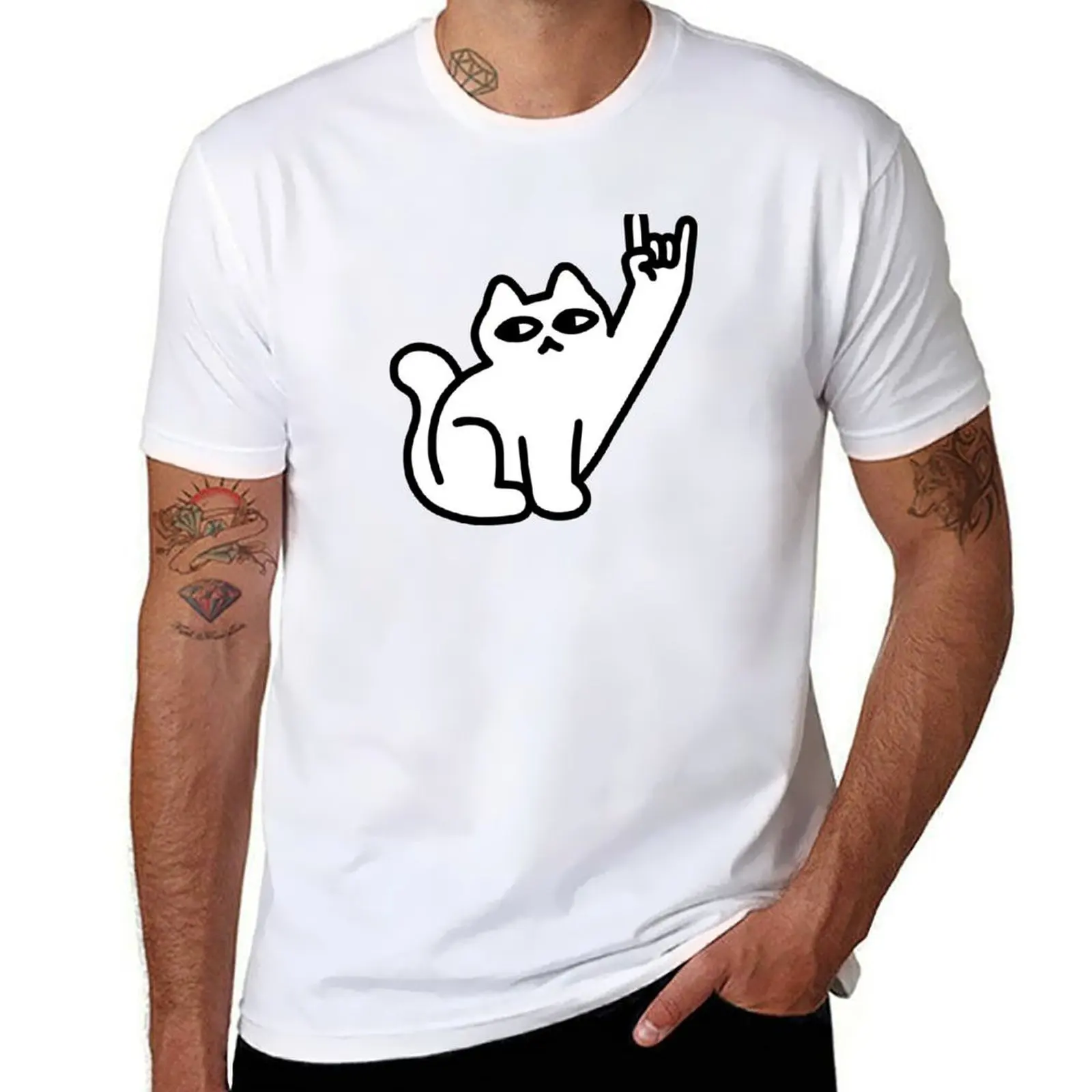 

Cats Like Metal T-Shirt Anime t-shirt funny shirt cotton essential t shirt blue lock clothes for men