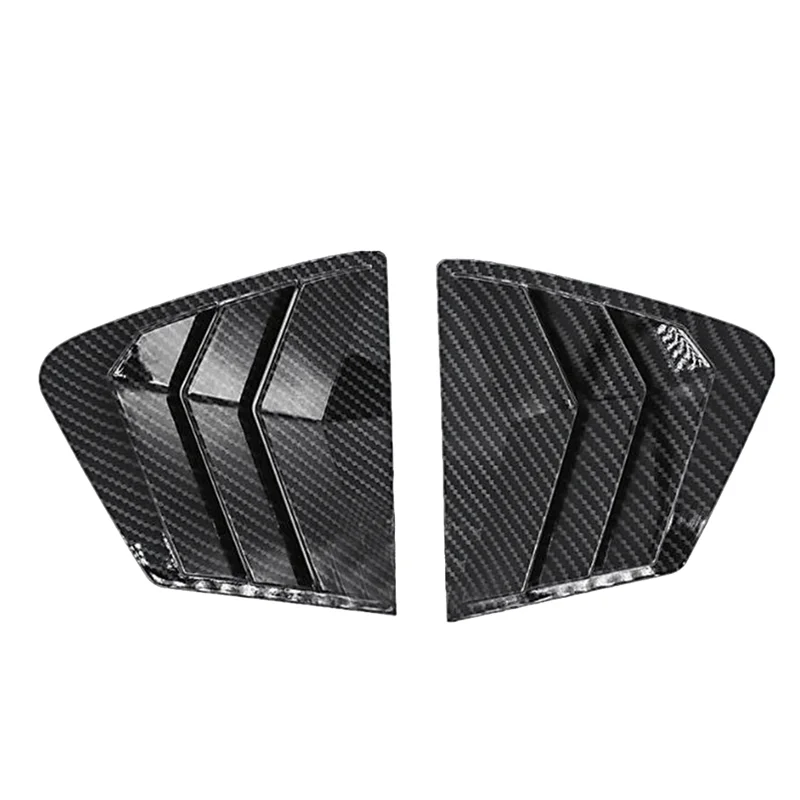 

Efficientt-1 пара сменных аксессуаров для Honda Civic 2012-2015 годов, боковая четверть окна, вентиляционное отверстие, жалюзи, крышка, накладка