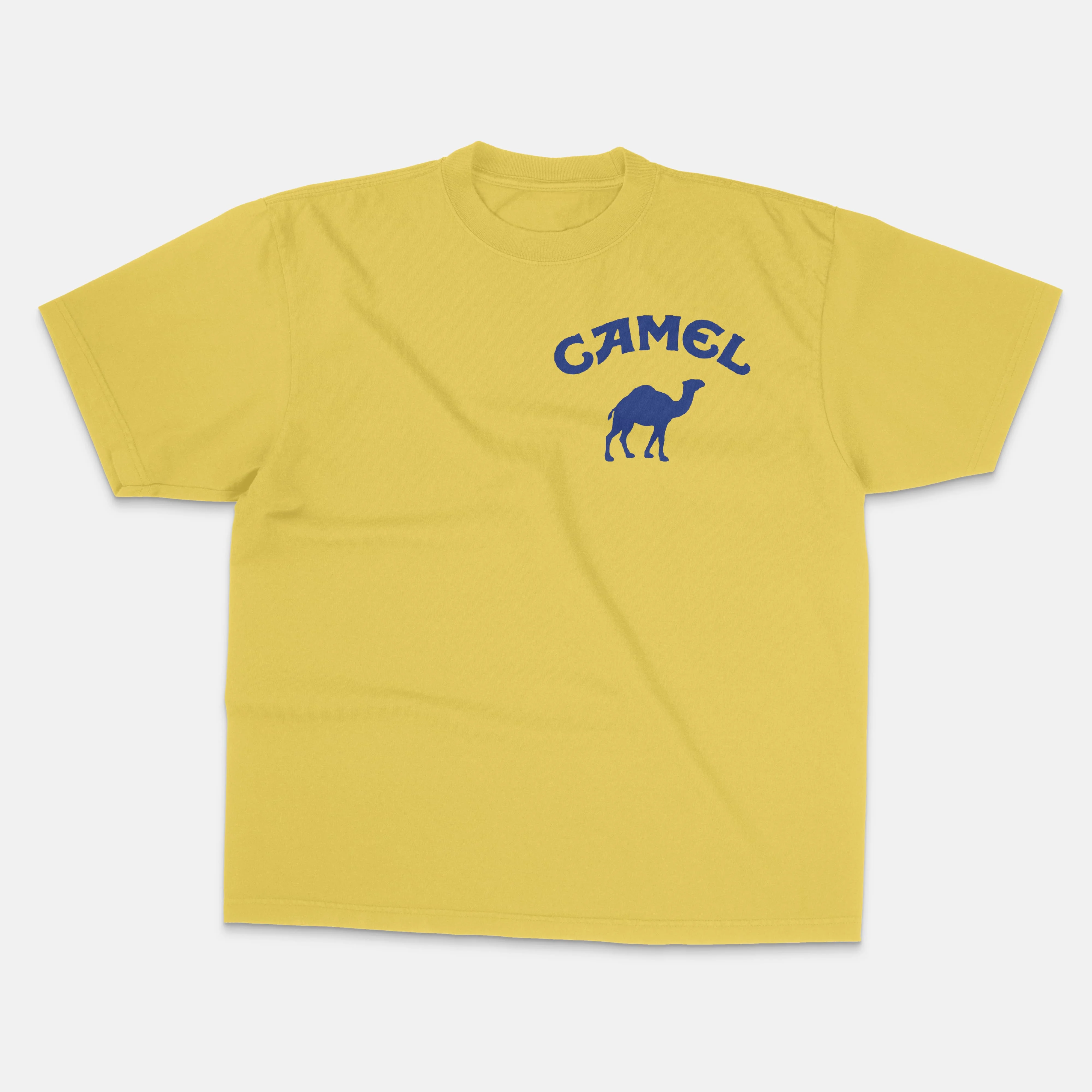 Camiseta con logotipo de Camel 1990 Paris Tripoli Dakar JDM Retro Racing, camiseta gráfica de algodón para hombres y mujeres, ropa de calle de verano