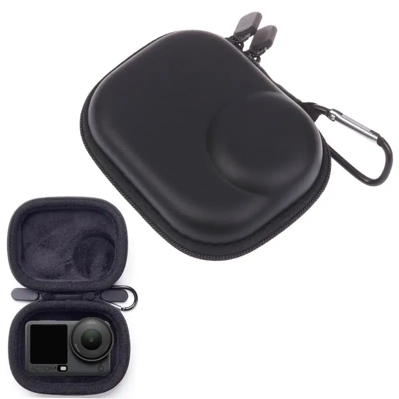 【1Pcs PU Hard Travel Protector Case Carrying Case For Osmo Action 6 Small Storage Bag Protective Accessories】
