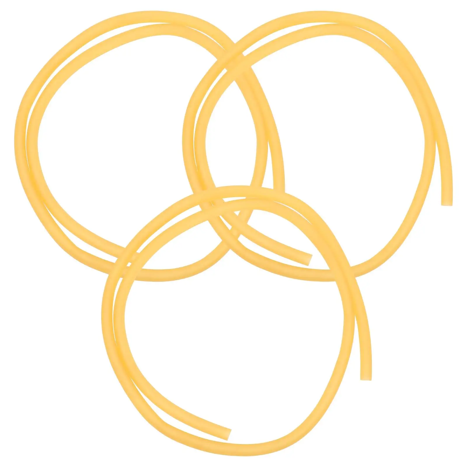 

3 Pcs Yellow Latex Tube Tourniquet High Elastic Soft Hose Surgical Tubing For Hunting Hydraulic Tools