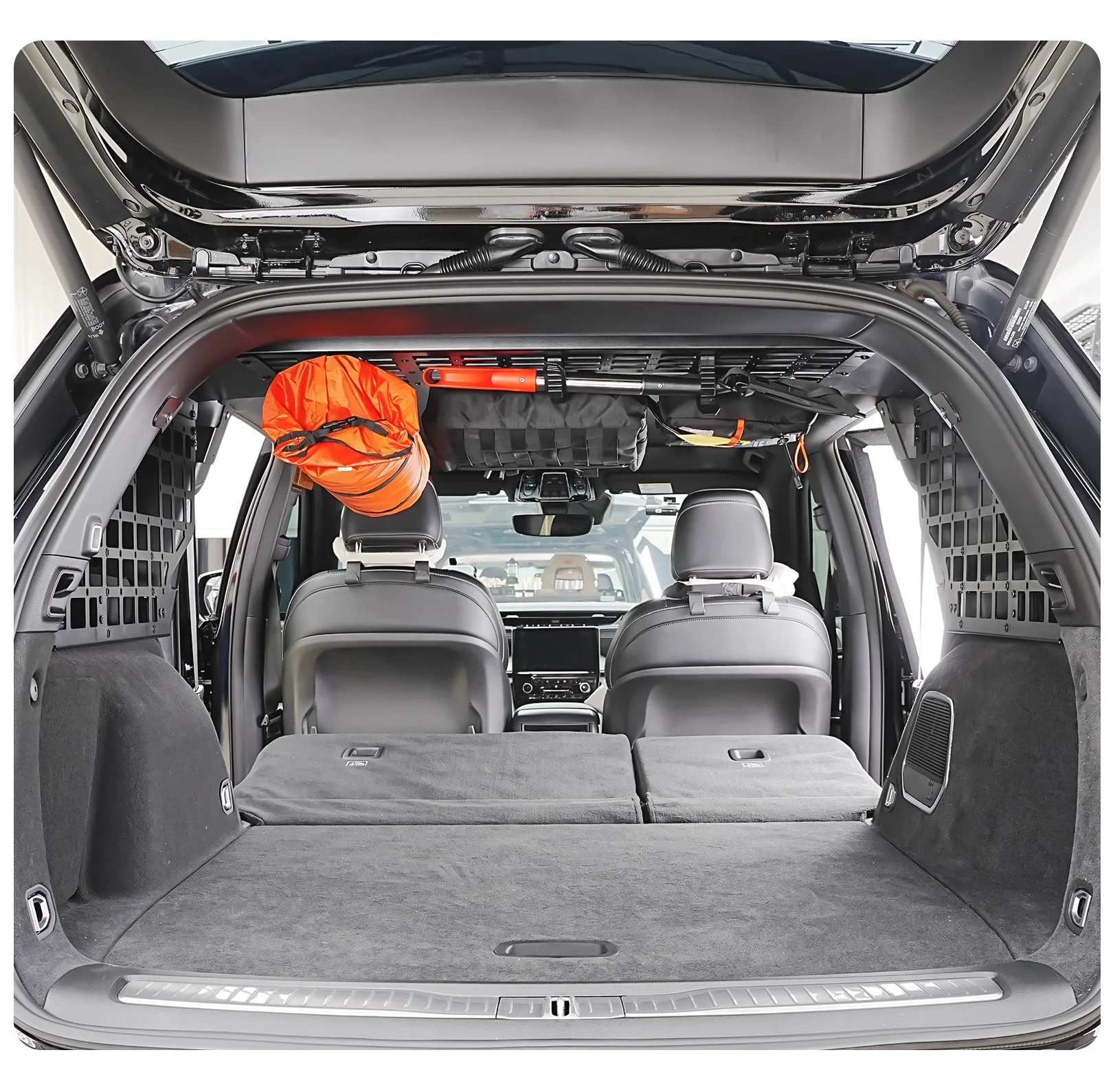 

For Jeep Grand Cherokee 2022-2025 Trunk Organizers Side Window Molle Panel & Roof Racks