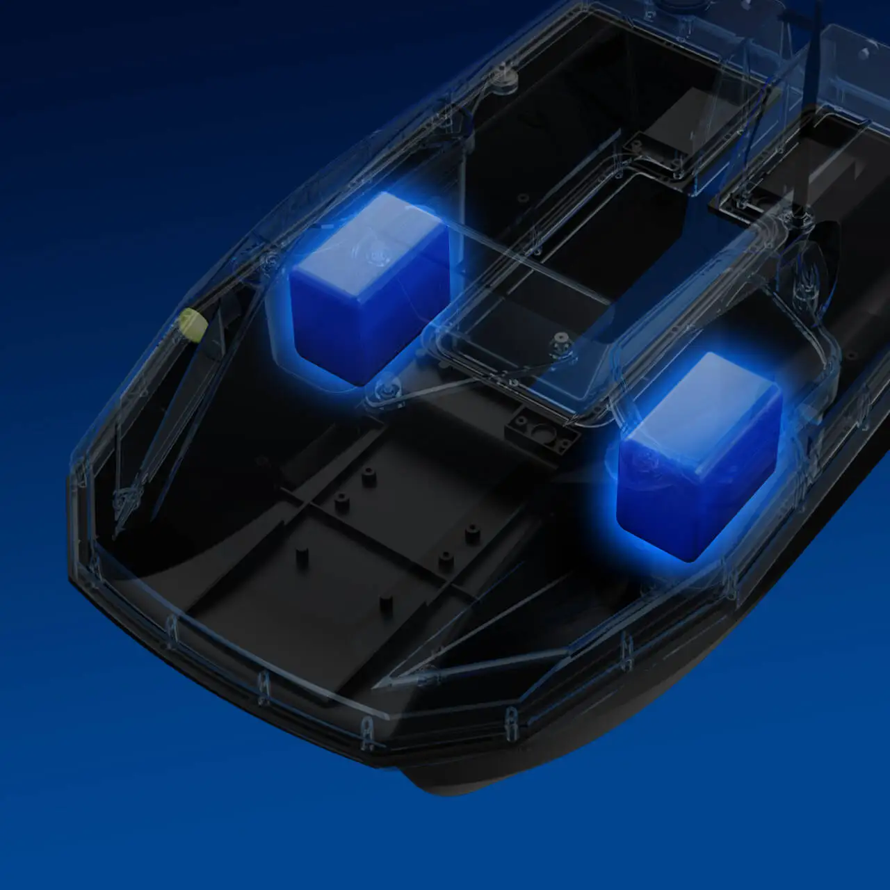 Remote Control Bait Boat For Carp Fishing GPS Fish Finder Bait Boat GPS