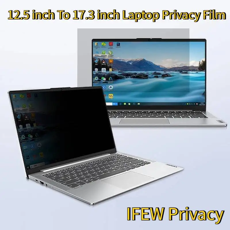 

PC Monitor Privacy Film Anti-peeping Laptop Screen Protector 14 15.6 17 Inch 12.5 13 17.3 Inches Anti-spy Film Privacy Filter