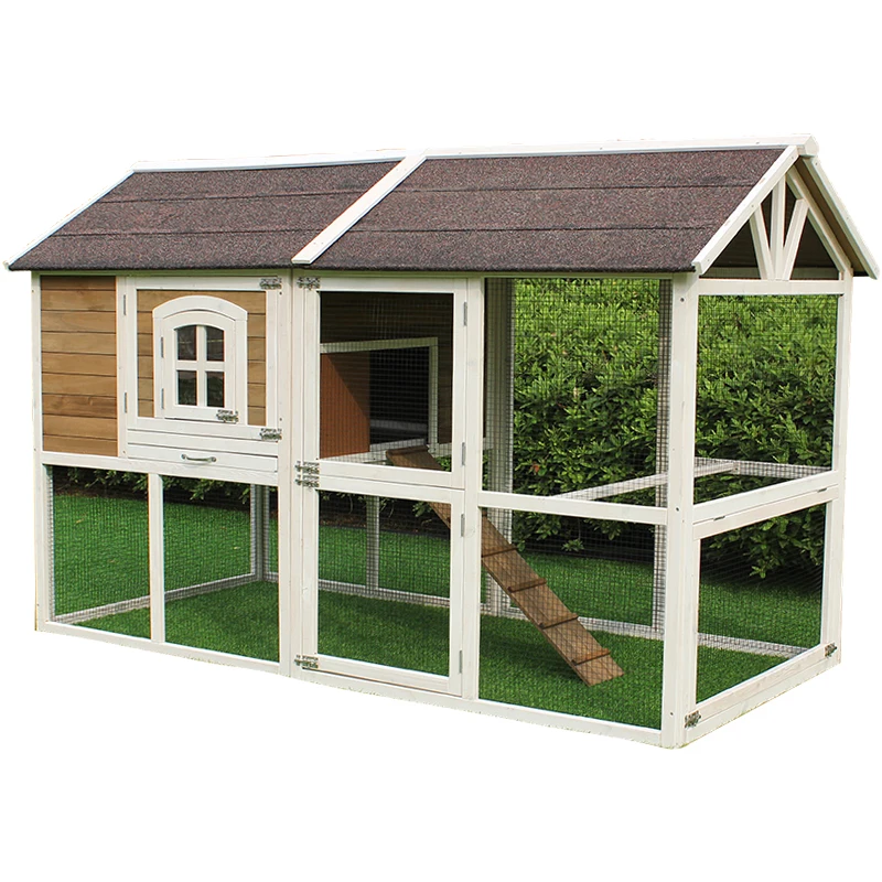 

Outdoor solid wood outdoor chicken coops, chicken houses, laying hens, rabbits, cat coops, pigeons, bird cages for household use