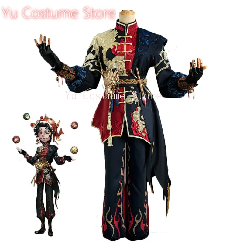 YuCostumeMike Morton Cosplay Costume Game Identity V Acrobat Cosplay Suit Party Clothing Halloween Carnival Uniforms Custom Made