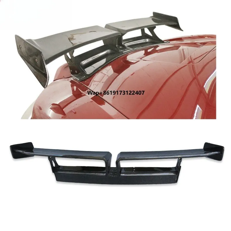 

YG Style Carbon Fiber Rear Spoiler Wings for 987 718 981 Boxster Cayman Luggage Tail Spoiler Car Bumpers Body Kit
