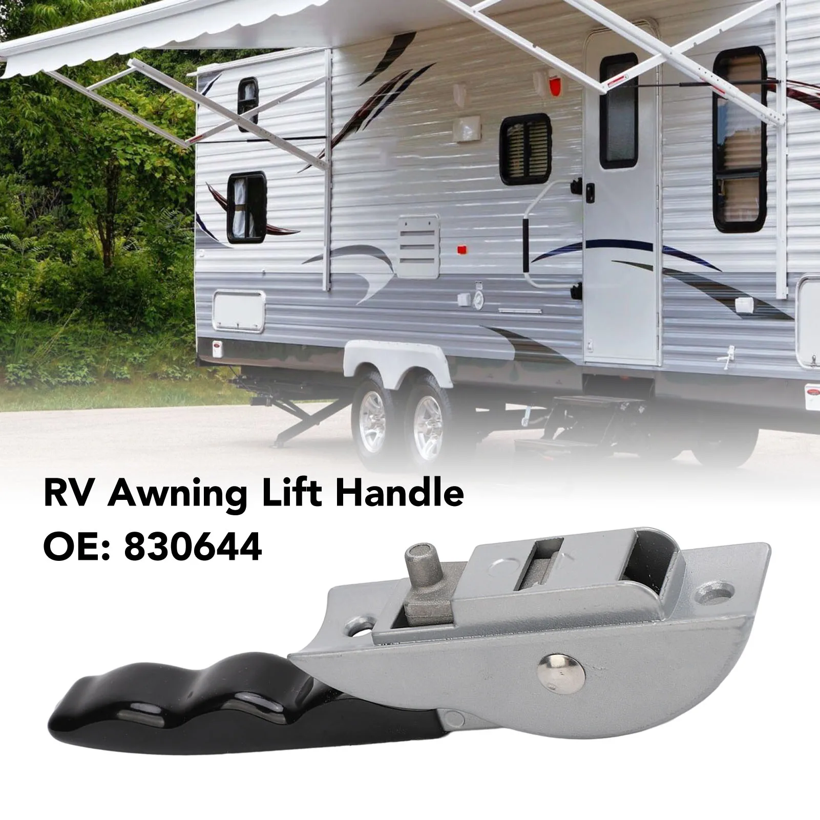RV Awning Lift Handle 830644 Deluxe Handle for A&amp E 8500 and 9000 Manual Patio Awnings RV Awning Lift Handle Rv Awning Handle
