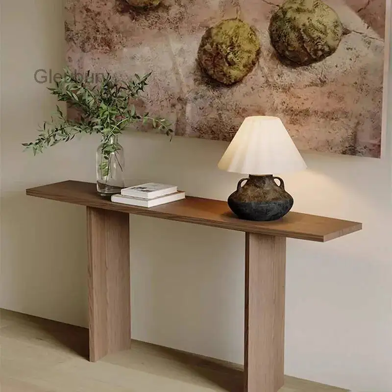 Drawer Console Table Design Luxury Narrow Modern Entryways Table Decorative Furniture Entrance Console Living Room Furniture image 6