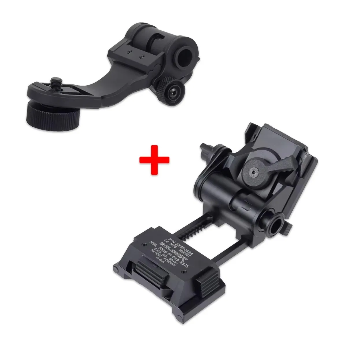 Tactical Metal Wilcox L4g24 L4 G24 NVG Mount For PVS15 PVS18 GPNVG18 Night Vision Goggles Fast OPS Helmet Bracket With J Arm