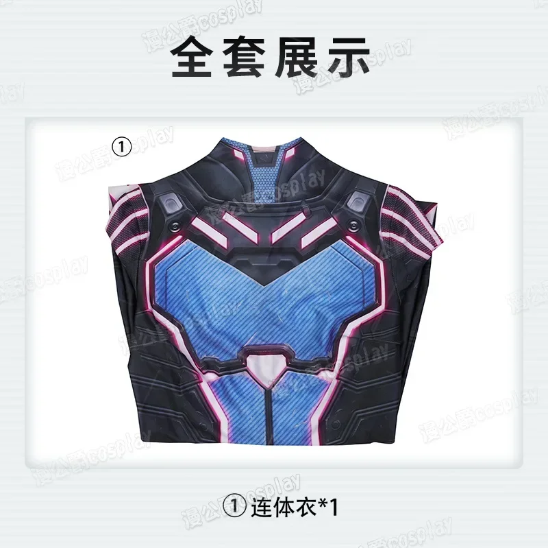 

Split Fiction Mio Hudson‌ Cosplay Costume Jumpsuit Halloween Carnival Party Christmas Play Role Clothes Clothing for Women