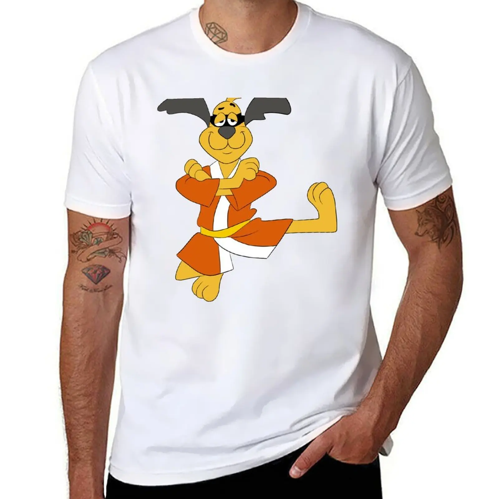 

Hong Kong Phooey T-Shirt t shirts for man cotton funny man t shirts high quality luxury brand T-Shirt