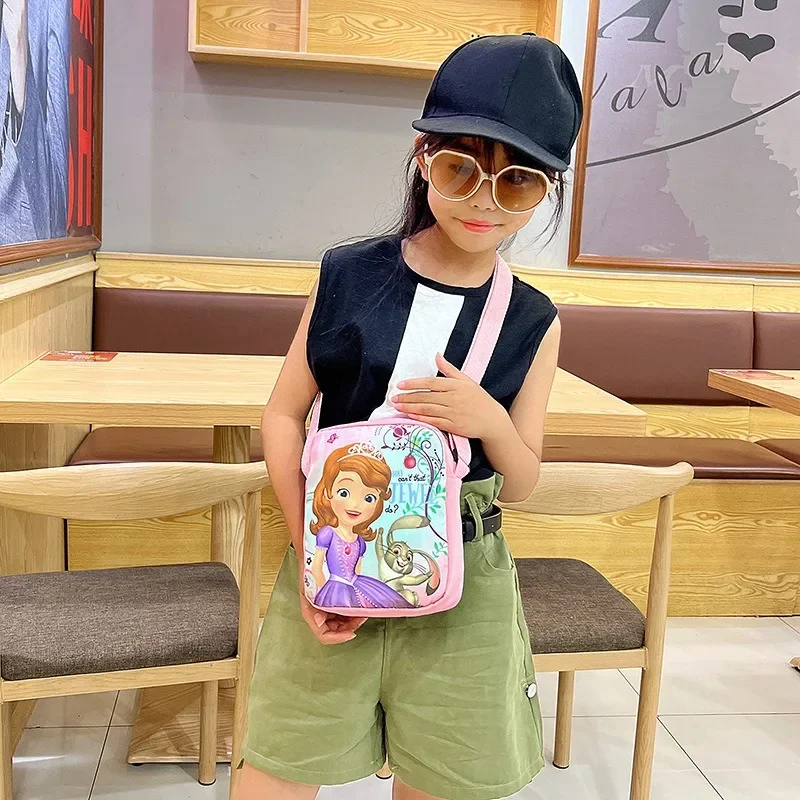 Frozen 2 Elsa Anna Cartoon Kawaii Princess Messenger Borsa carina Giocattoli caldi Regalo di Natale Capodanno per bambini