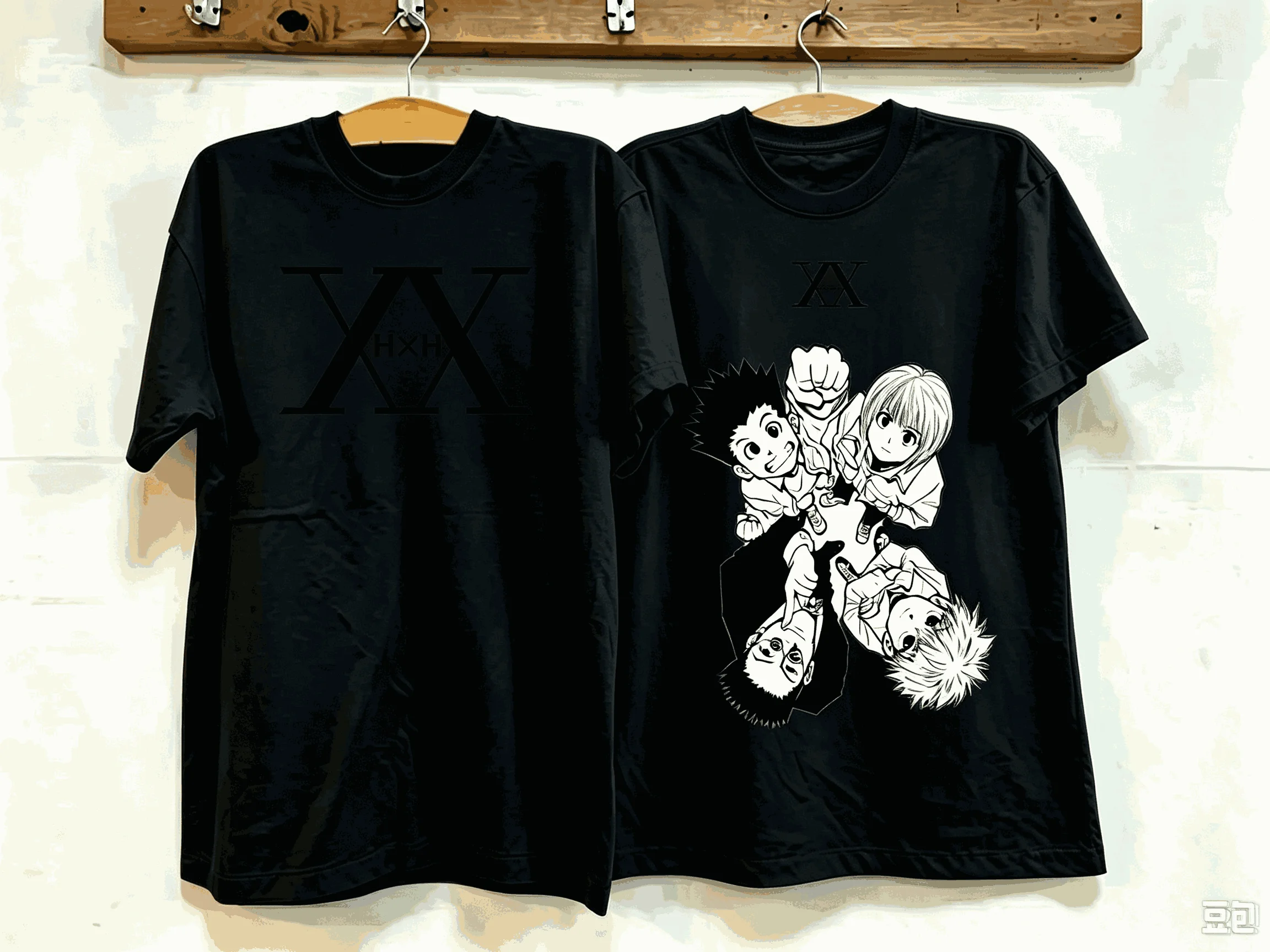 Hunter X Hunter T-shirts Vintage Oversized Unisex Hip Hop Street T Shirt Casual Loose Streetwear Trendy Cotton Couples Classic