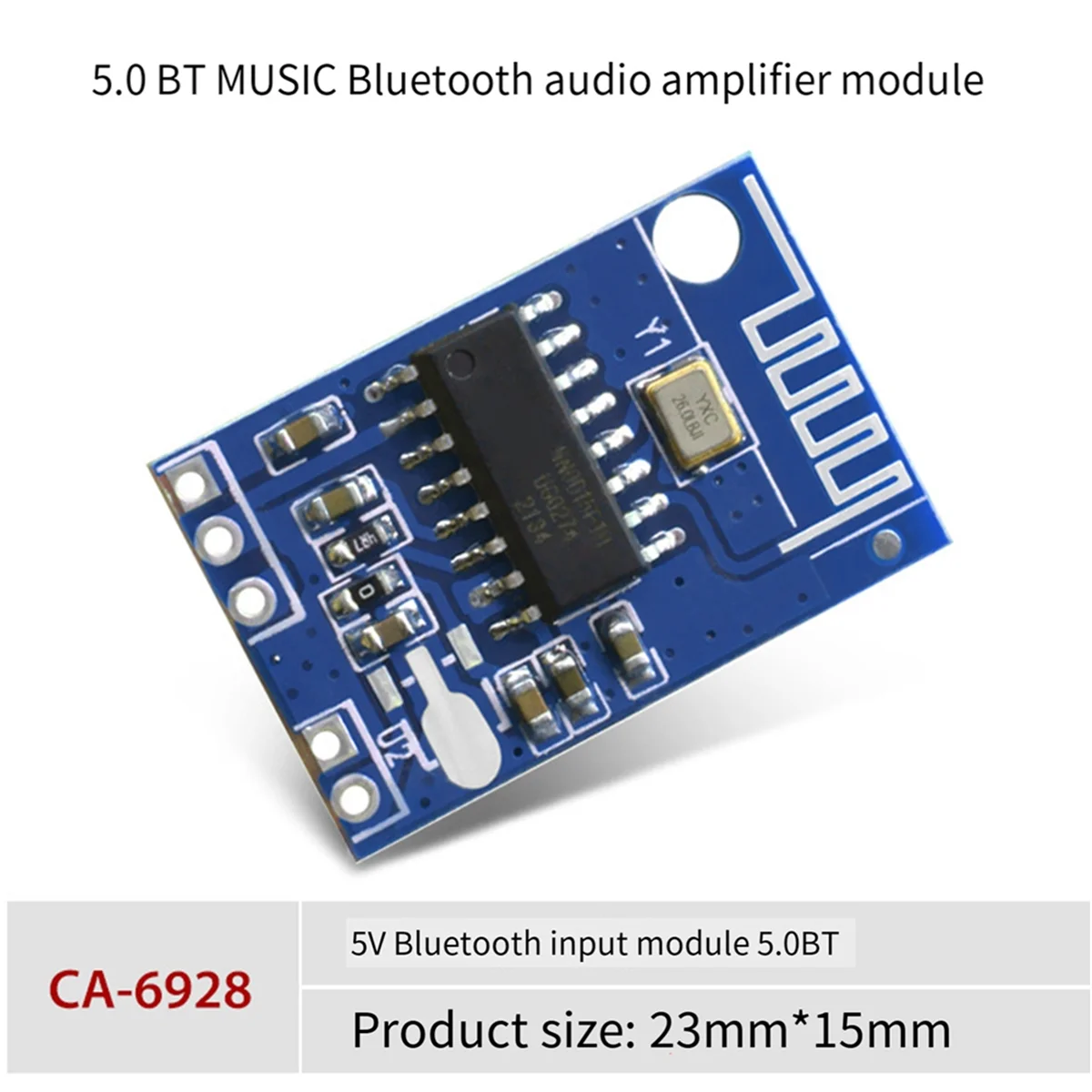 UNSAI 10 pz Modulo Bluetooth CA-6928 Modulo Audio Bluetooth 5 V 5.0 BT Altoparlante Bluetooth Modulo Amplificatore Audio Scheda B