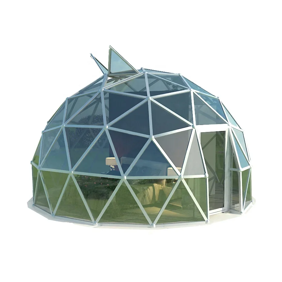 Star Tent Transparent Net Red Round Bubble House Home Stay Spherical Tent Outdoor Yurt Restaurant Tent Hotel