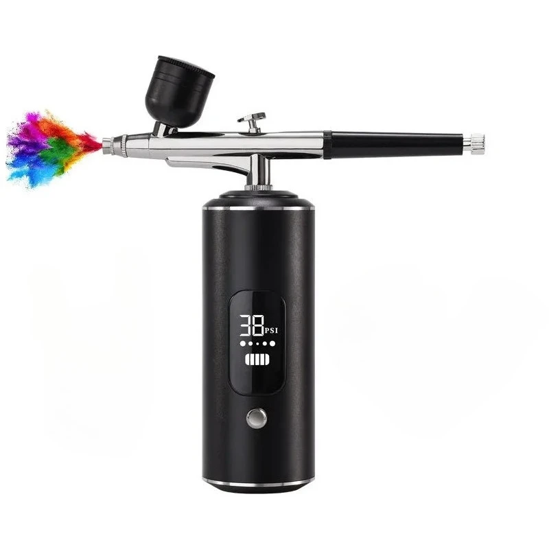 Electric Spray Gun Pen Painted Acrylic Paint Nail Spray Pen Set Spray Gun Hand Painted Model