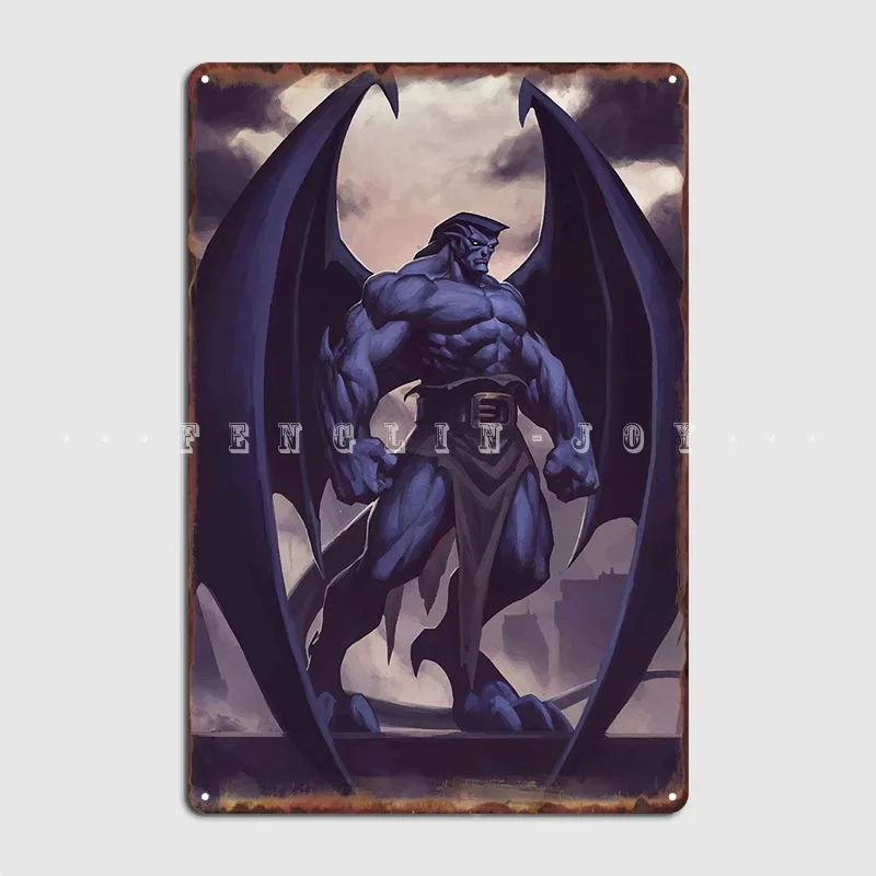 Gargoyle Goliath Metal Sign Printing Club Party Club Bar Plaques Tin Sign Posters