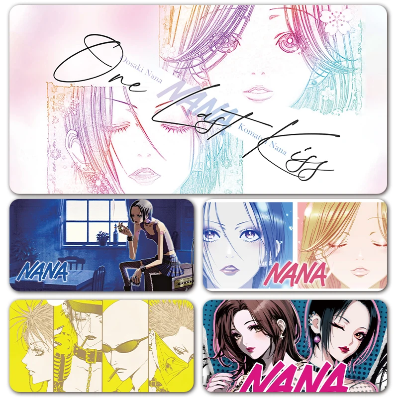 Anime NANA Manga Osaki Nana Komatsu Nana Ai Yazawa Mouse Pad Large Computer Laptop Office Keyboard Mats Desk Mat