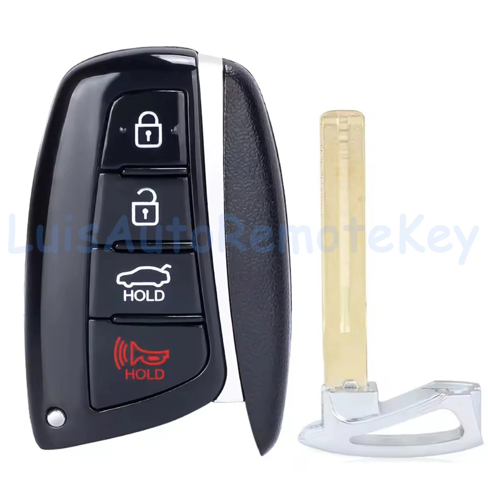 4 Buttons Smart Remote Car Key With 433MHz ID46 Chip for Hyundai Azera 2015 2016 2017 FCC ID: SY5DMFNA433, P/N: 95440-3V022