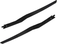 EZReplace-patillas de repuesto negras/grises, brazos y piernas para gafas de sol Oakley Sutro OO9406 (montaje no incluido)