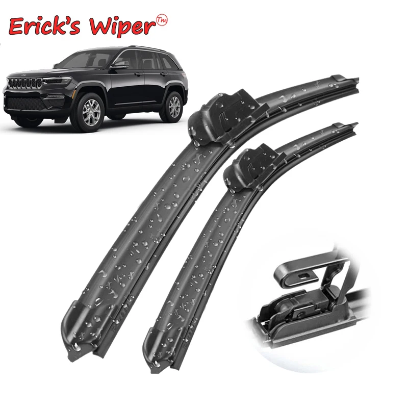 Erick's Wiper LHD Front Wiper Blades For Jeep Grand Cherokee WL 2021 - 2025 Windshield Windscreen Window Car Rain Brush 22