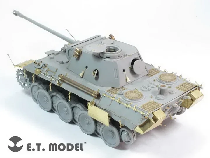 ET Model E35-124 WWII Duitse Panther D basisonderdeel voor DRAGON Smart Kit