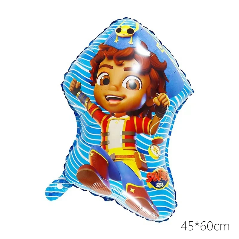 SanTiego seas Foil balloon SeaWorld San Diego Pirate Boys balloon baby boy girl balloon baby Gifts Birthday Party Decorations