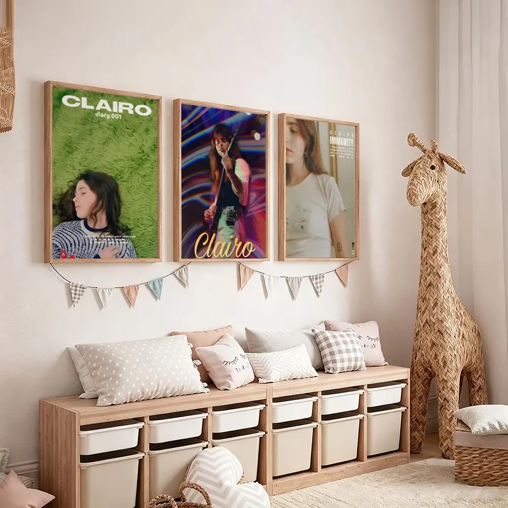 Trending Singer Clairo Poster HD Waterproof Self-Adhesive Wall Art - Versatile Decor for Any Space|Perfect Gift Idea