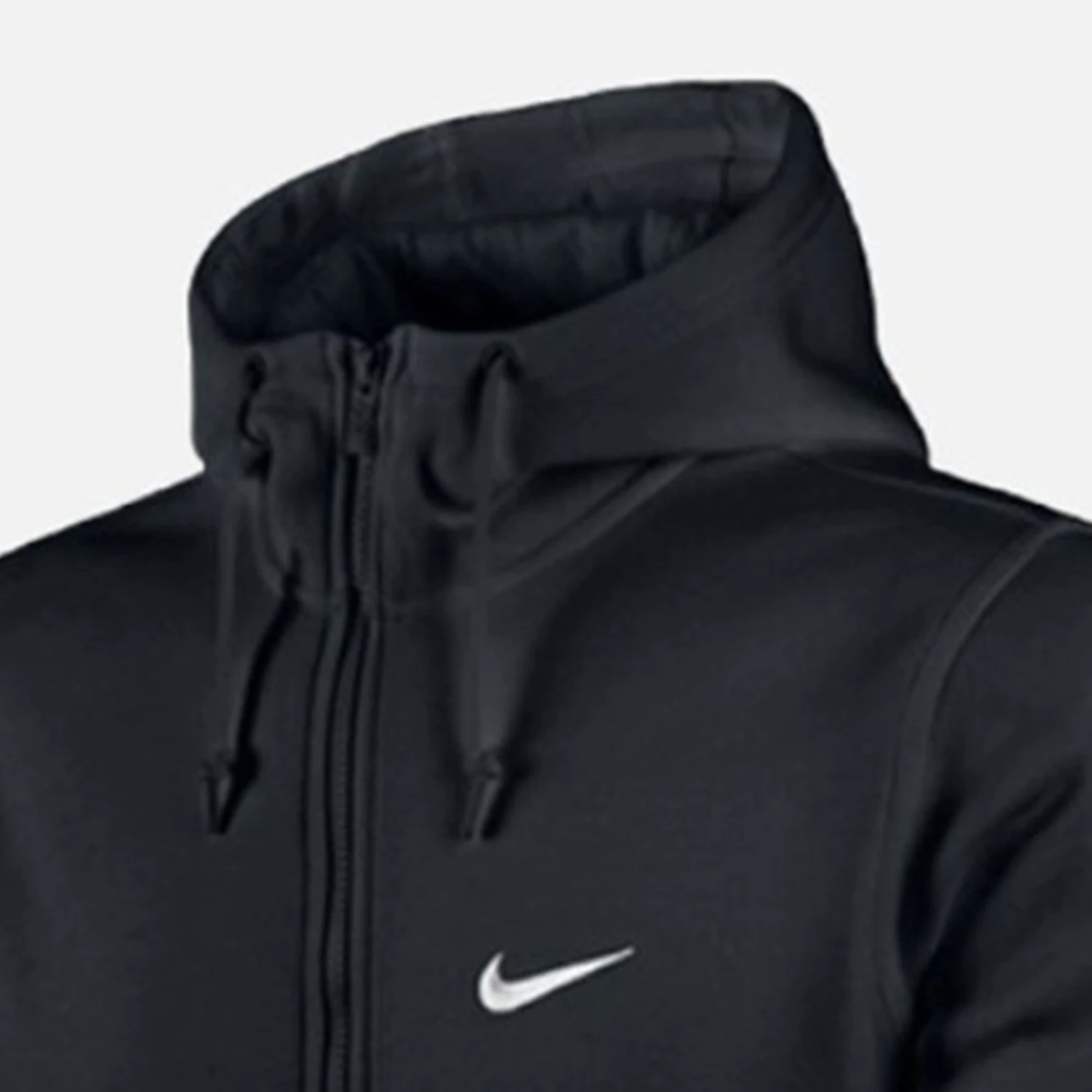 Giacca sportiva casual con cappuccio foderata in pile da uomo nuova autentica ufficiale Nike 623451 -010