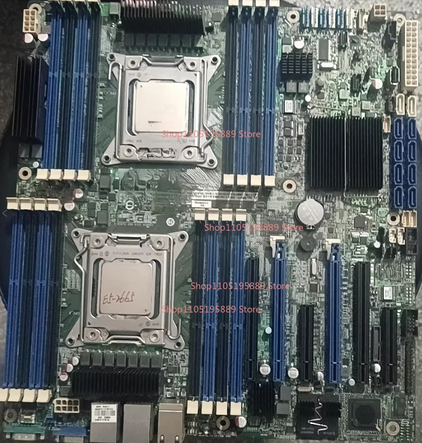 

For Intel S2600CO Server Main Board, 3 PCI-E Slots with Two E5-2665 Processors