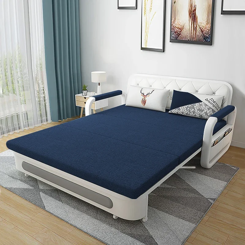 Cheap Sofa Bed Modern Living Room Furniture Corner Sofa Cum Bed Convertible Fabric Folding Futon Sofa Bed