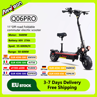 Arwibon Q06PRO 5600W One-Step Electric Foldable Commuter Scooter for Adults,60V27AH,velocidad de hasta 65km/h,11\