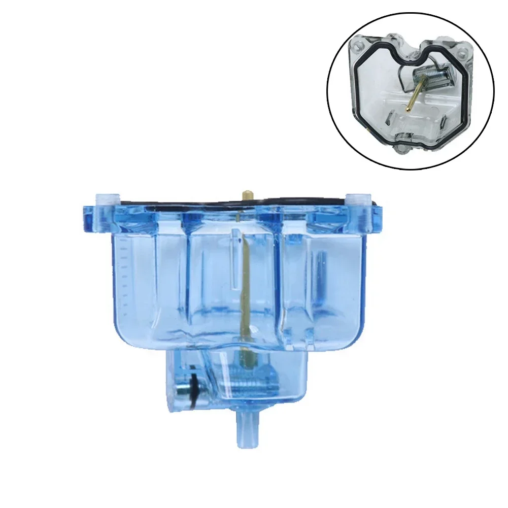 

Blue Transparent Clear Carburetor Carb Bottom Float Bowl Shell Motorcycle For PZ26 PZ27 PZ30 PZ32 Carb Visible Oil Pan