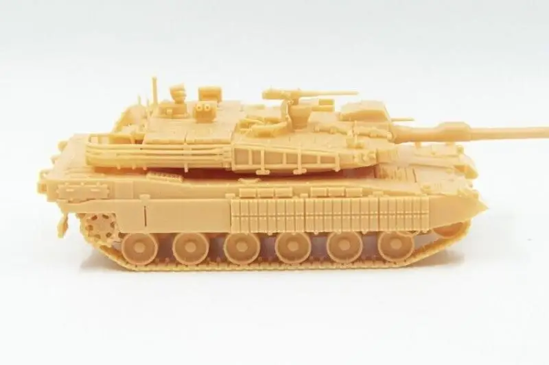 Sul-coreano K2 principal batalha tanque, sem pintura modelo militar, 3dprinted, 1: 72