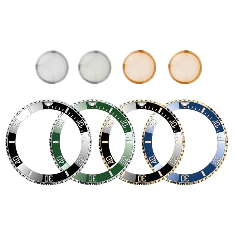 0.45mm Luminous bead For Rolex Submariner small size 12 O\'clock sapphire watch bezel Embedded bead silver gold Blue luminous