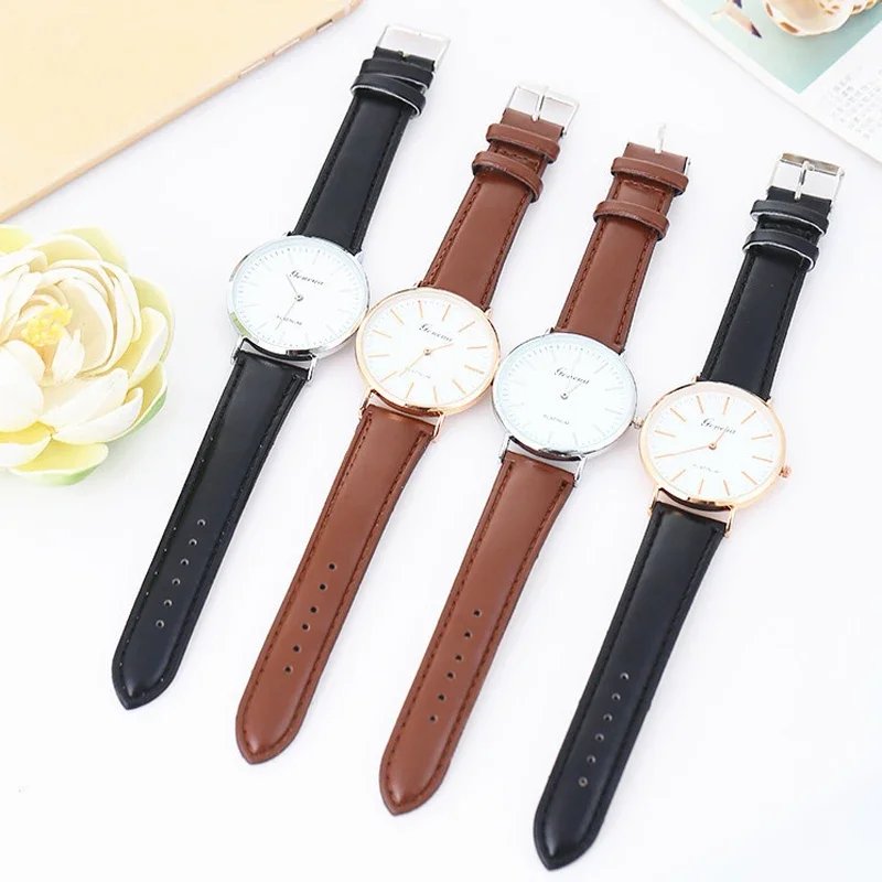 New Men\'s Watch Fashion Casual Ultra Thin Watches Simple Men Business Leather Quartz Wristwatch Clock Luxury Relogio Masculino