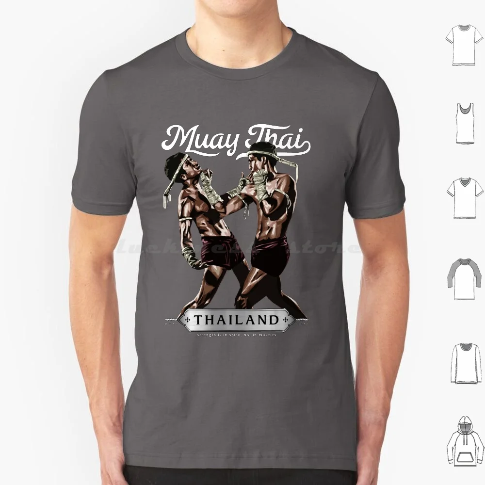 Muay Thai Born To Fight T-Shirt 6xl Baumwolle Cool T-Shirt Muay Thai Boxen Kickboxen Thailand Boxer Kampfsport Sakyant Mixed