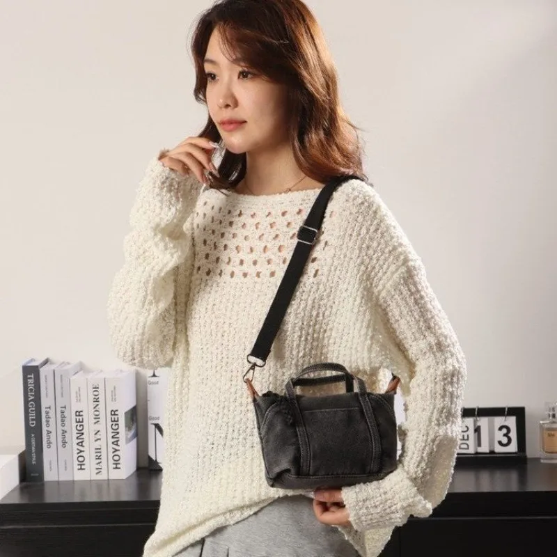 

Luxury Brand Women's Tote Bag Elegant Leather Diaper Bag Minimalist Large Capacity Trendy Casual Commuter Crossbody Bag