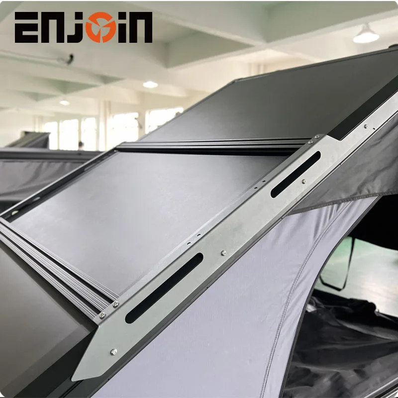 ENJOIN New Product High Quality Retractable Camping Tent Roof   Tent  Hard Shell Triangular Aluminum  Roof Tent