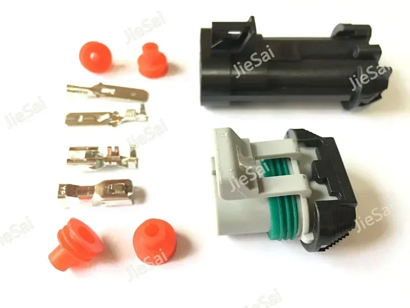 2 Pin 15363990 15363993 15344054 Ducon Series Female Male Auto Fan Radiator Connector For Toyota Map Sensor Connectors