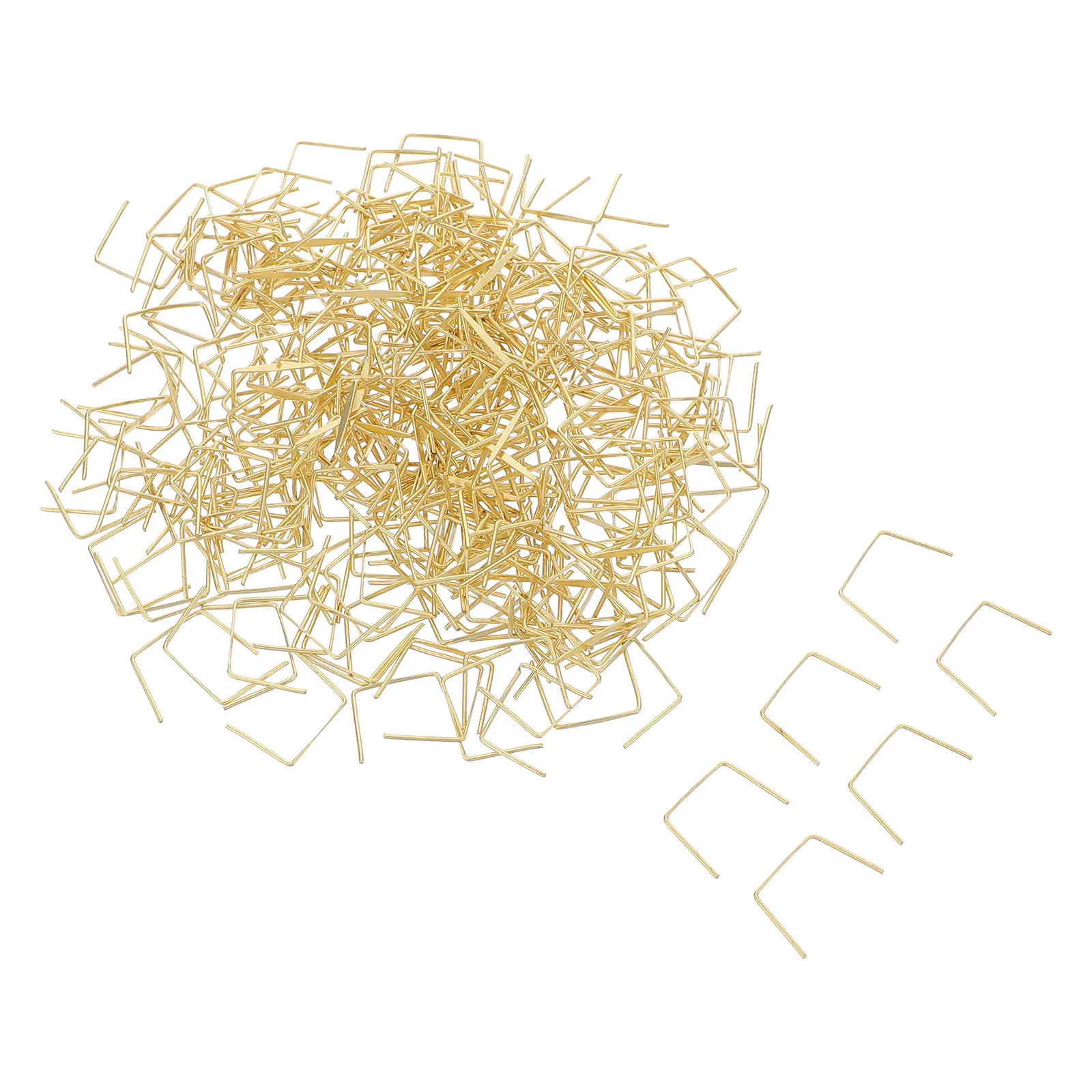 350Pcs Crystal Bead Connectors Bright Golden Stable Chandelier Connectors for DIY Hanging Curtain Beads and Jewelry Making