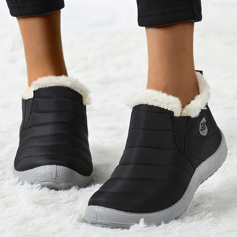 Sneakers For Women 2024 Winter Shoes Women's Sneaker Keep Warm Winter Sneakers With Fur Vulcanize Shoes For Women Trend Footwear