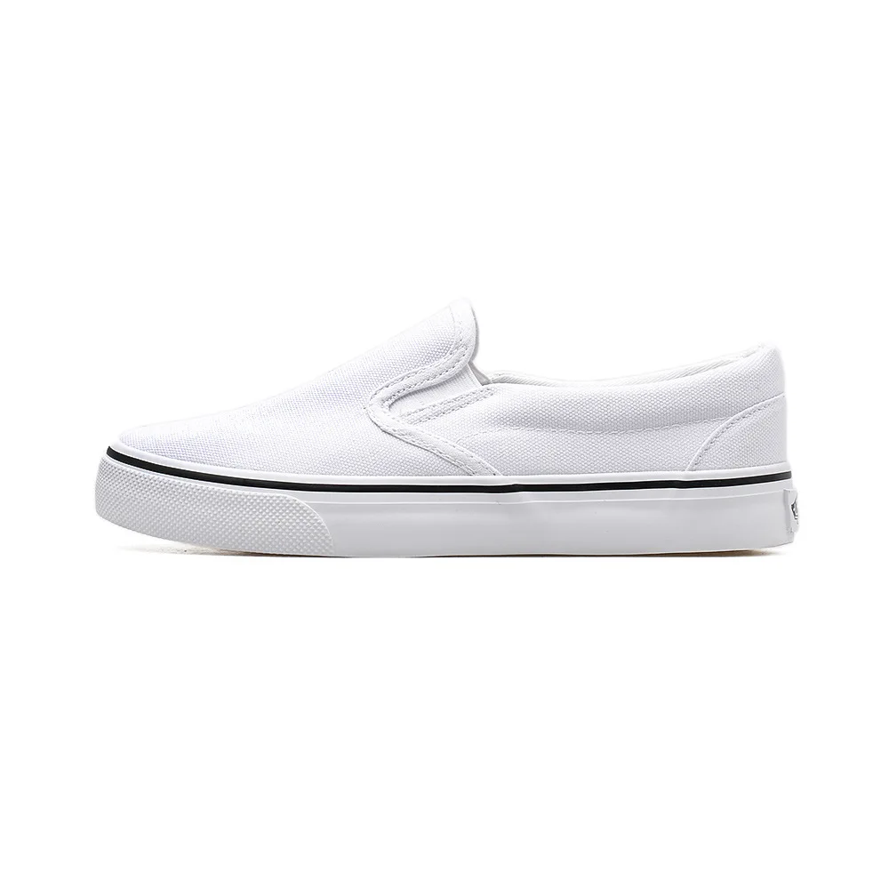 White Shoes Women Slip on Canvas Loafers Unisex Casual Shoes Summer Comfortable Vulcanized Shoes Mens Trainers Zapatos De Hombre