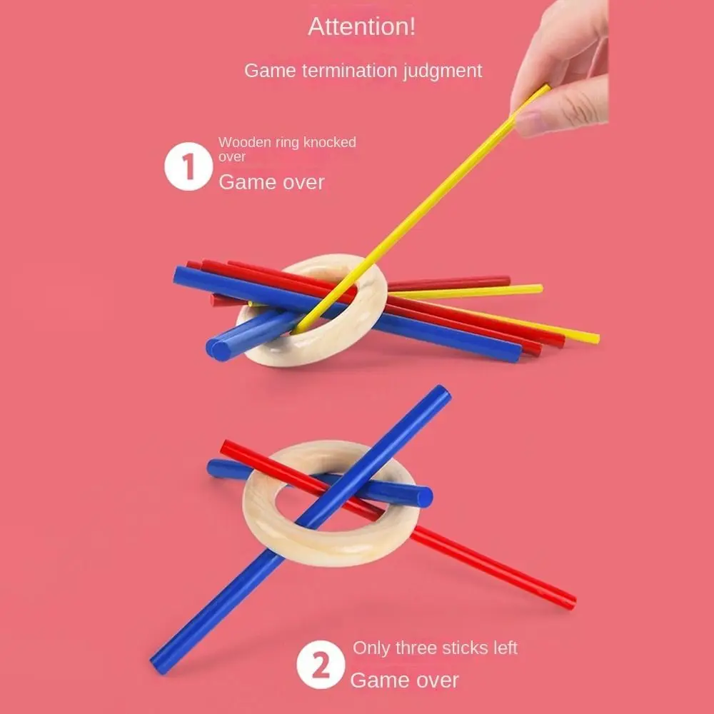 لعبة أعواد التقاط خشبية للتدريب على التوازن والصبر، ألعاب مونتيسوري لتعلم النرد الملون، السلامة التعليمية المبكرة