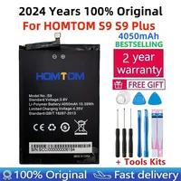 100% New Original Homtom S9 Plus Battery 4050mAh For HOMTOM S9 S9 Plus Smart Phone Batteries Bateria +Free Tools